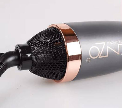 2-in-1 silver hair styler for curls, volume, and smooth hair