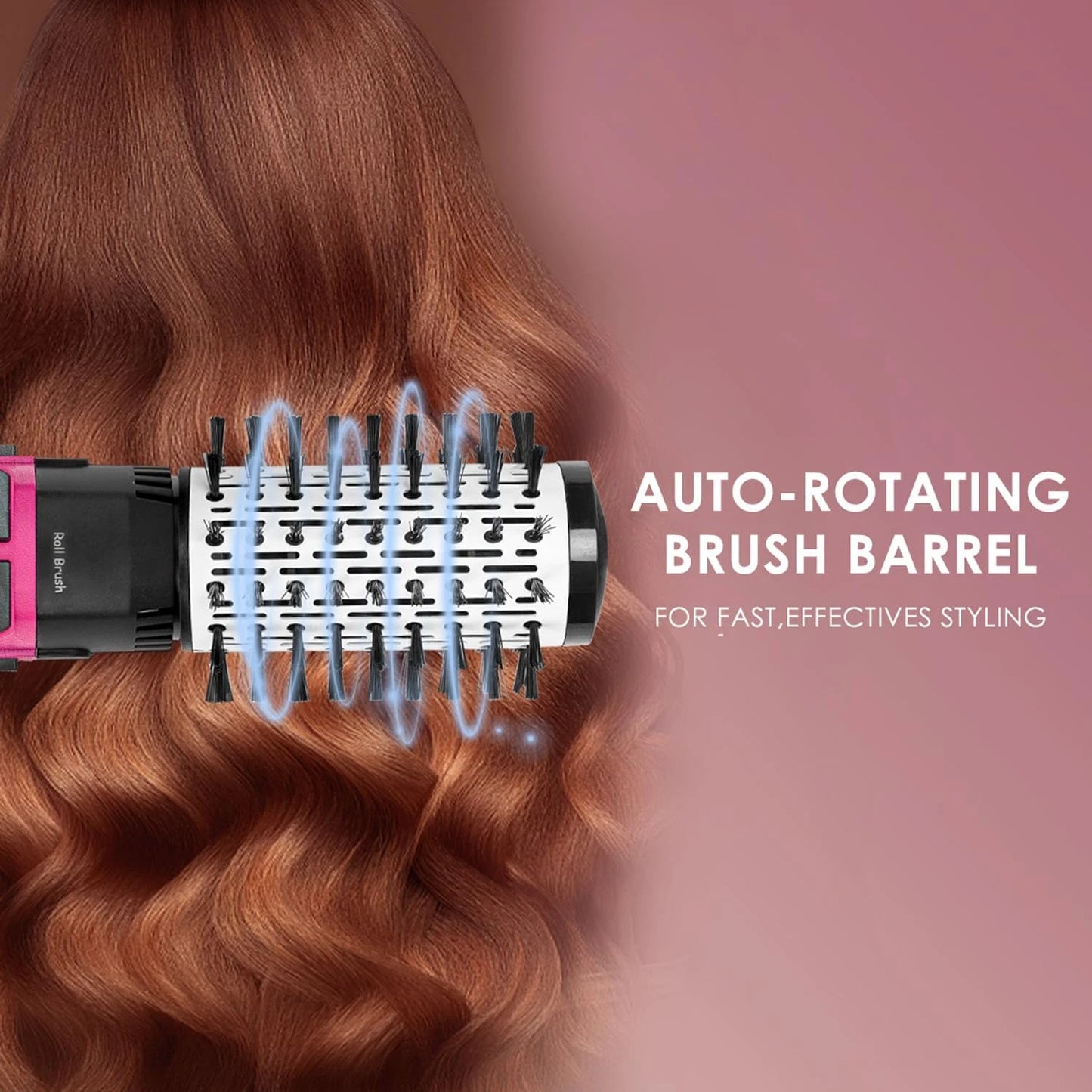 Anti-frizz professional hair styler for daily use