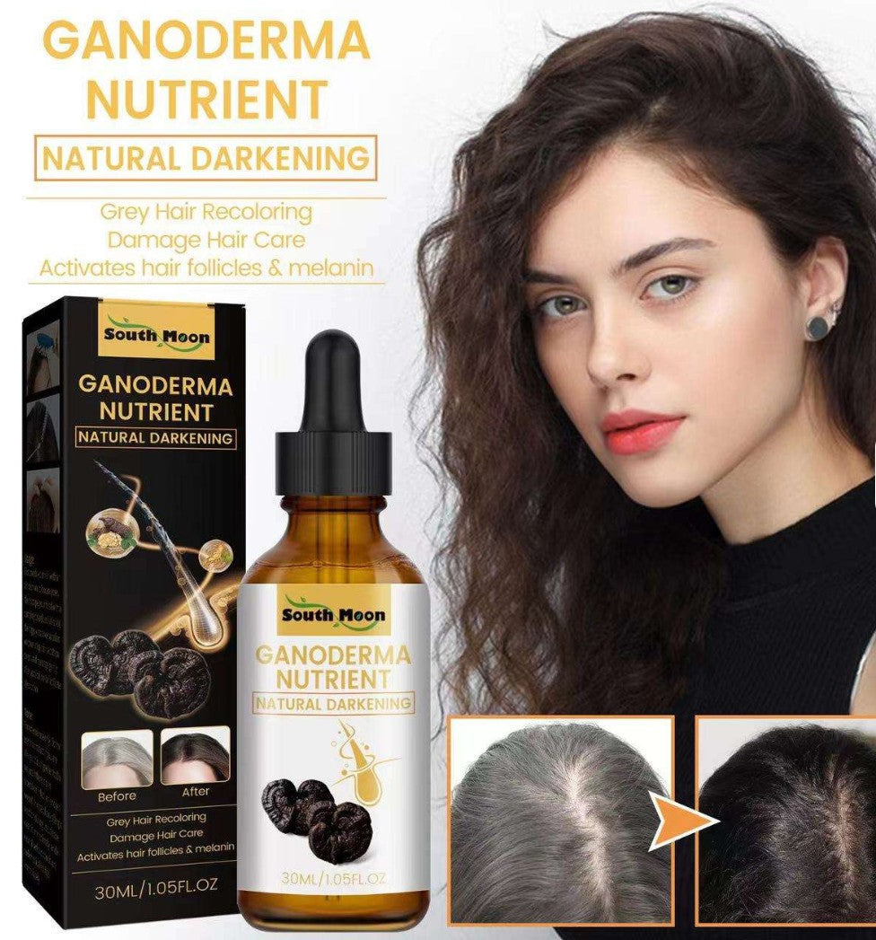 Hair repair and follicle-activating oil for dark hair | Premium hair darkening treatment for fine and thick hair