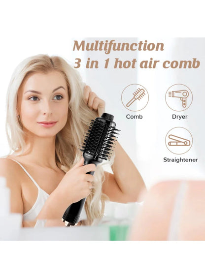 Hair volumizer and dryer for soft, salon-style hair at home