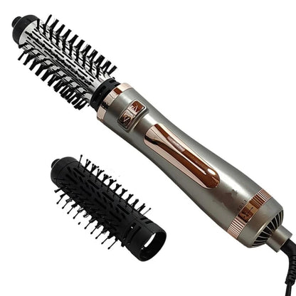 Premium silver hair styler for daily styling of all hair types