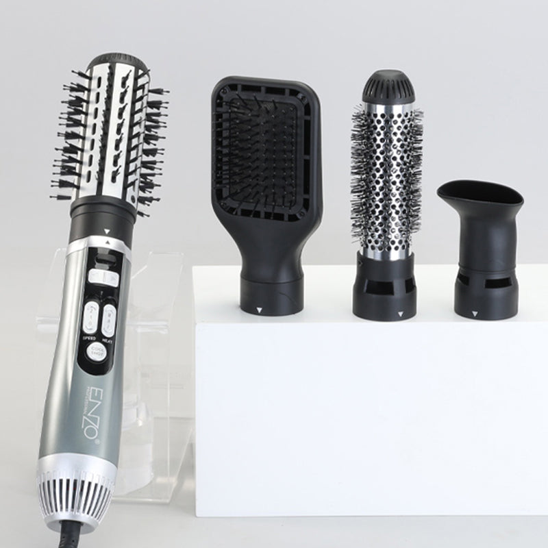 Premium silver hair styler for daily styling of all hair types