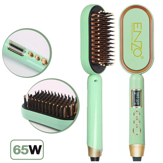 RAFAE BEAUTY ionic hair straightening comb for smooth hair